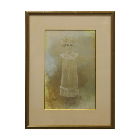 Jean-Charles BOULOC - Aquarelle signée