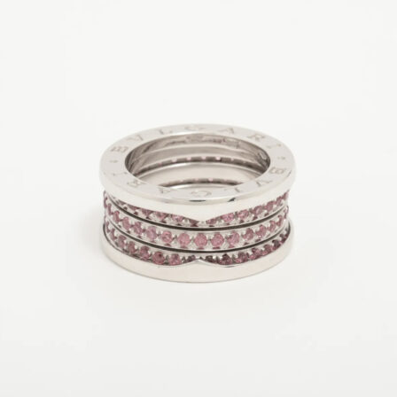 BVLGARI - Bague BZero 3 rangs Tourmalines