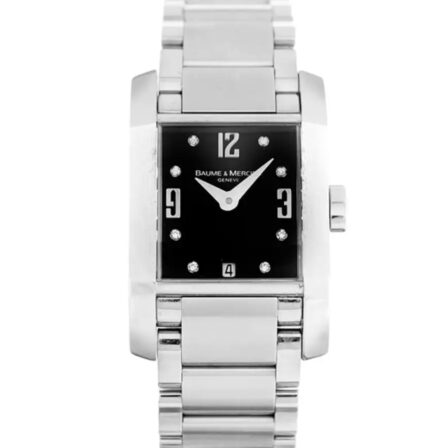 Beaume & Mercier - Hampton art déco 8 Diamants