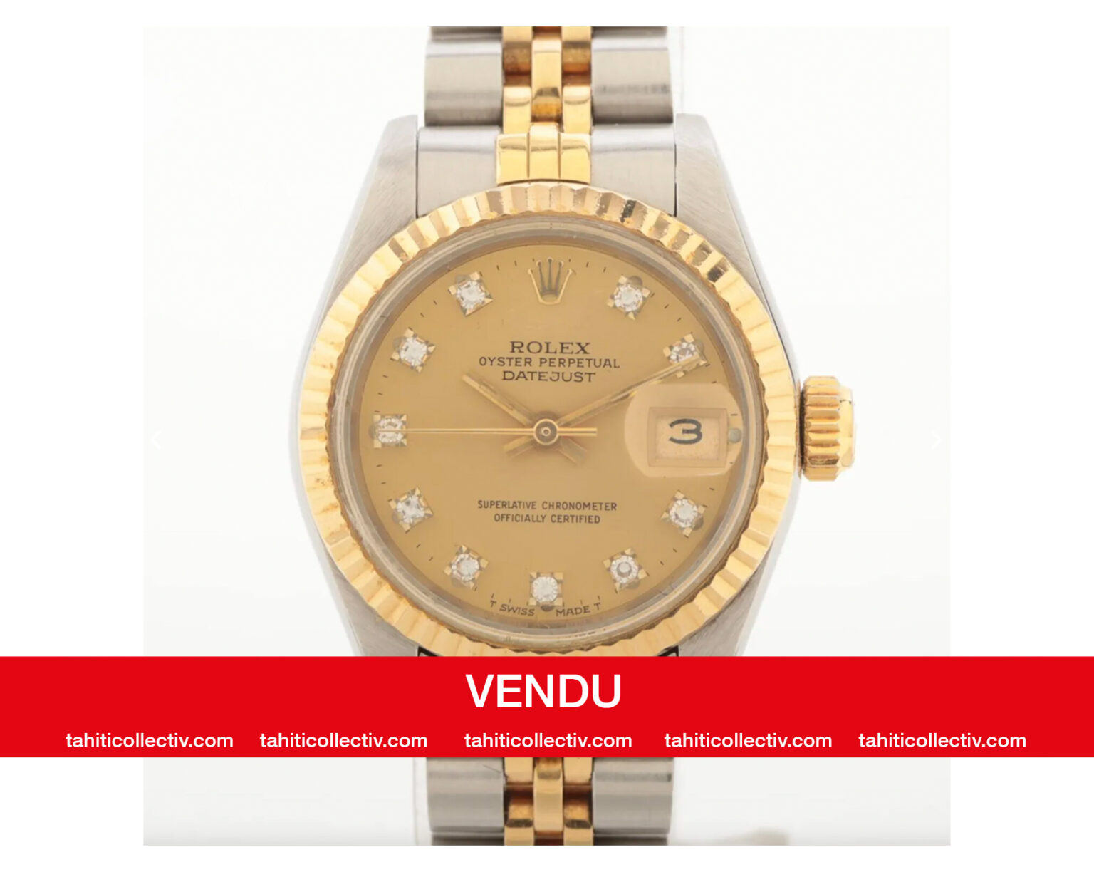 Post vendu ROLEX Champ