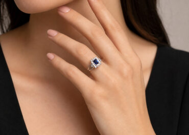 bague saphir