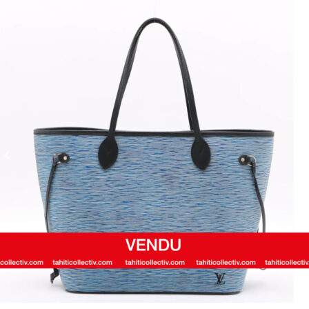 LOUIS VUITTON - Epis denim Neverfull MM